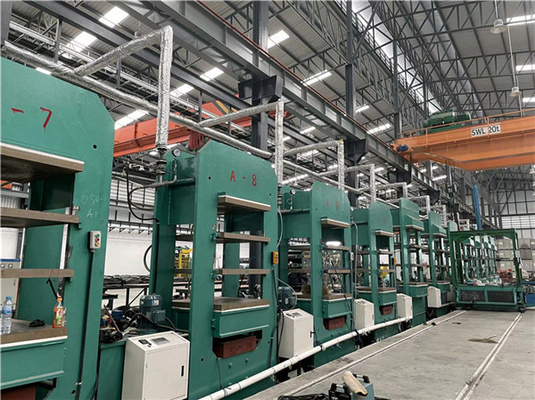 شراء نوع الإطار المطاط الكبريت آلة الصحافة PLC لوحة الكبريت الصحافة online manufacture