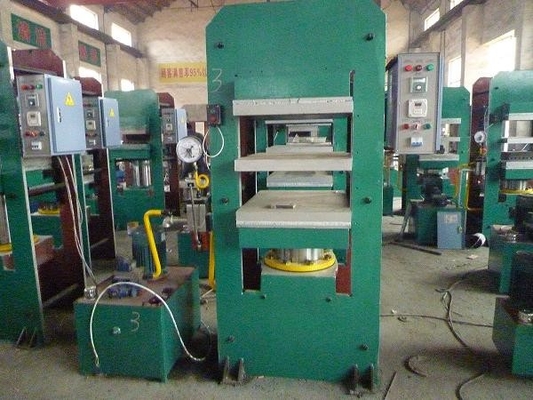 شراء PLC التحكم في المطاط بالكبريت آلة الصحافة 15T لوحة المطاط بالكبريت الصحافة online manufacture