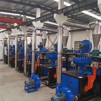 شراء 20-80 شبكة إعادة تدوير نفايات الإطارات آلة طاحن مسحوق المطاط آلة طحن online manufacture