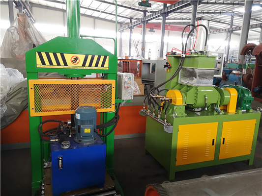 شراء آلة قطع المطاط العمودي آلة قطع بالة الهيدروليكية online manufacture