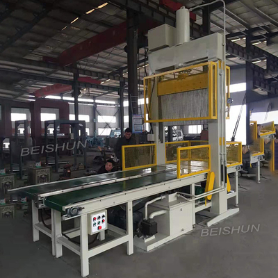 شراء آلة قطع المطاط الهيدروليكية مكبس واحد آلة قطع المطاط بالة أوتوماتيكية online manufacture