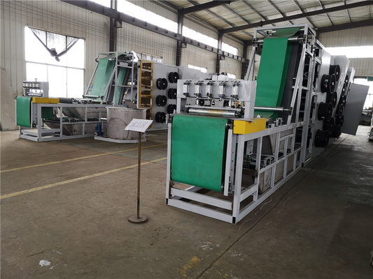 شراء آلة التبريد المطاطية ذات التحكم الآلي مع القطع وتكديس الباروكة online manufacture