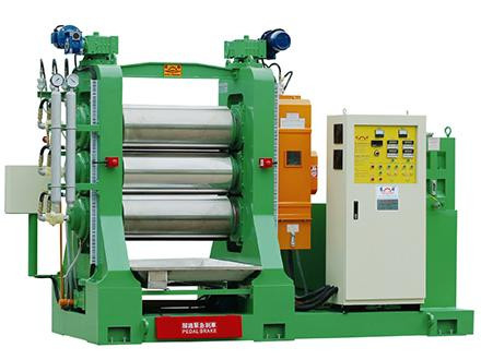 شراء ماكينة تقويم المطاط بخيارات عرض 500-2000 مم مع نظام تبريد اختياري online manufacture