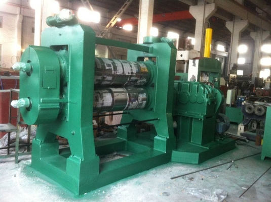 شراء آلة تقويم المطاط الكهربائية ثنائية الأسطوانة 220 فولت / 380 فولت / 440 فولت online manufacture