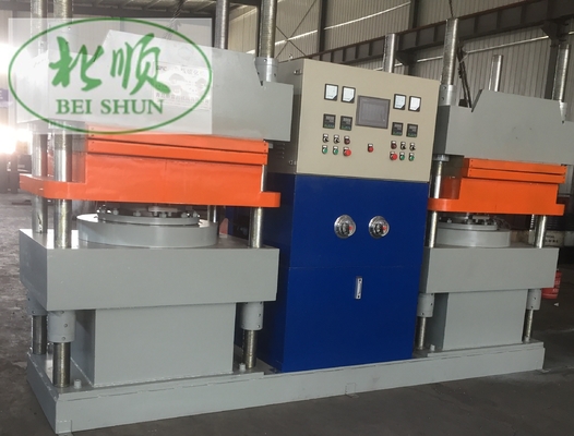 شراء 300 طن ضغط محطة مزدوجة الصفائح المسطحة الطباعة للتشويش لإنتاج منتجات المطاط online manufacture