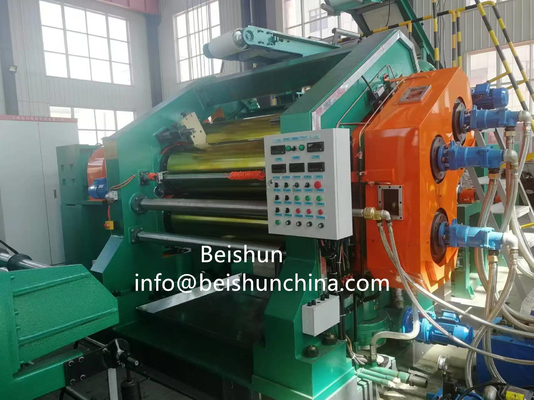 شراء عالية الكفاءة 920mm عرض مطاط ورقة الكالندر آلة مع 2000mm بطول الدوال online manufacture