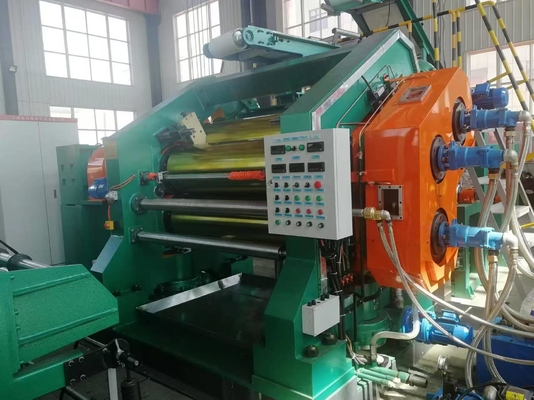 شراء آلة تقويم المطاط التي يتم التحكم بها بواسطة PLC مع عجلات قطرها 200-500mm online manufacture