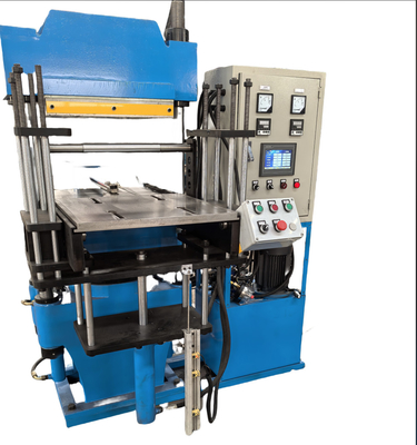 شراء نصف أوتوماتيكي 2RT مطاط صناعة الصحافة مع الضغط الهيدروليكي والتسخين الكهربائي online manufacture