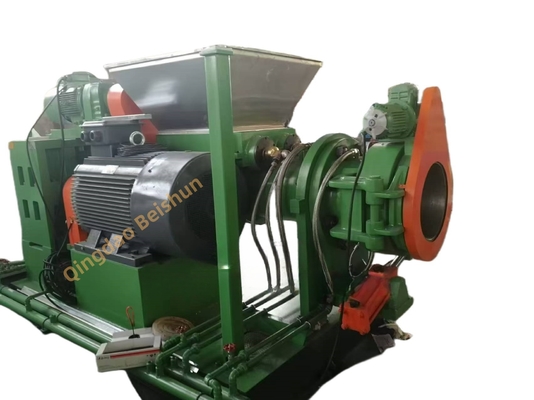 شراء 2000kg/ساعة الناتج مزدوج المسمار تغذية مطاطي مع نظام التبريد ومراقب درجة حرارة القالب اثنين الدوار قوة تغذية online manufacture