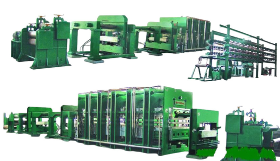 شراء آلة التفريغ الحزام التحكم PLC 800T الصحافة الهيدروليكية لصنع المطاط online manufacture