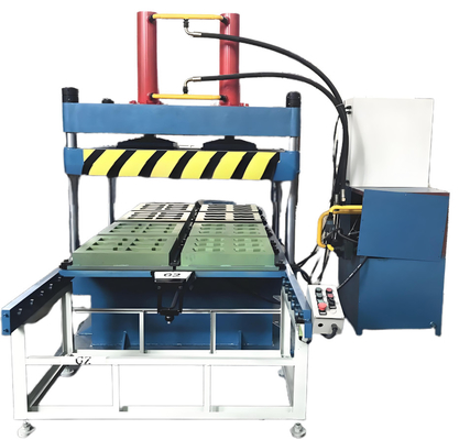 شراء 1200×1200 طاولة عمل مطاطية آلة التشويش لصناعة بلاط الأرضيات المطاطية online manufacture