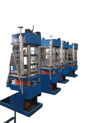 شراء 57.6kw×2 Heating Power Rubber Heat Press Machine for Production 250mm Plunger Diameter online manufacture