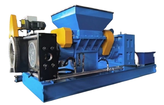 شراء توفير الطاقة الصديق للبيئة مزدوج المسمار مطاطية سلال / طحن لمصانع تركيب المطاط online manufacture
