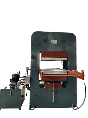 شراء 200mm Cylinder Stroke Rubber Shock Absorber Press Of Frame Type Vulcanizing Press online manufacture