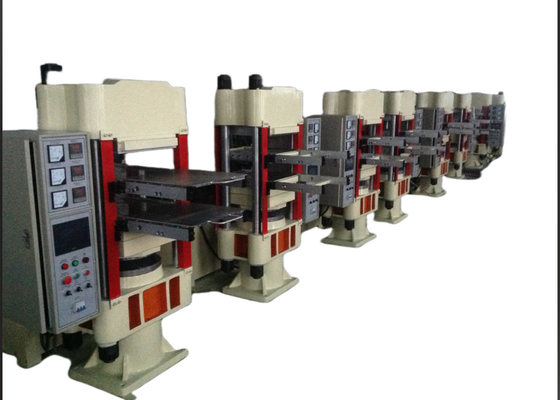 شراء 160 Ton Fully Automatic Flat Vulcanizing Machine-2RT Mold Opening Hot Pressing Machine online manufacture