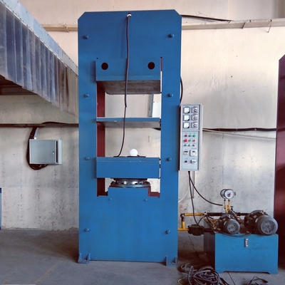 شراء آلات تصنيع الإطارات الصلبة المطاطية 100 طن طبقة عمل مزدوجة للطاقة الحرارية online manufacture