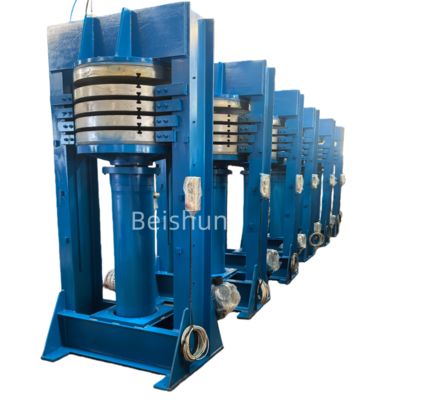 شراء Semi-automatic Electric Heating Hydraulic Four-layer Motorcycle Tyre Curing Press with 380V/50Hz Power and 220V/380V/Customized Voltage online manufacture