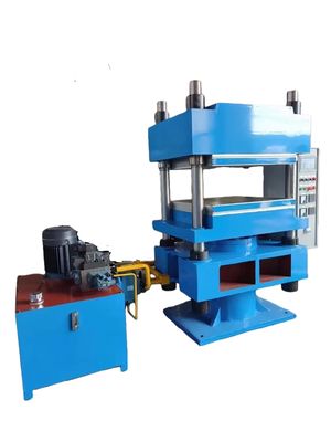 شراء 100-ton Pressure Rubber Vulcanizing Machine with 800×800 Worktable and 4 kW Motor Power online manufacture