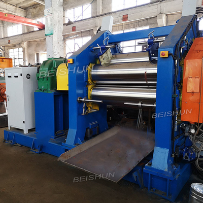آلة تقويم المطاط بثلاث أسطوانات SGS 3 Roll Calender Machine للبلاستيك