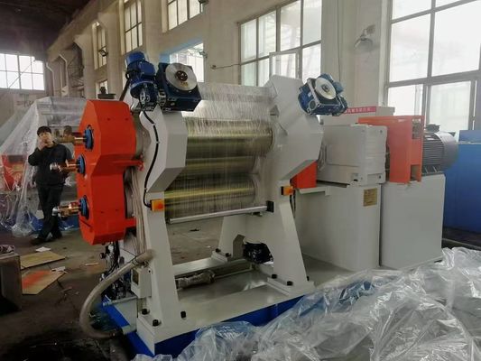 سعر جيد آلة تقويم الفيلم المطاطي الدقيق بطريقتين التصميم السريع للإنتاج الانترنت