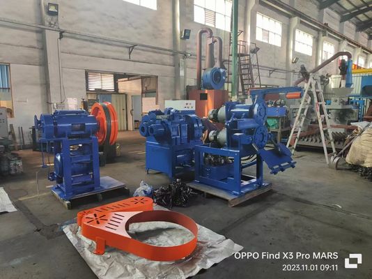 سعر جيد نصف أوتوماتيكية إطارات حلقة إطارات شريط إطارات قطعة قطع آلة ثلاثة متكاملة الانترنت