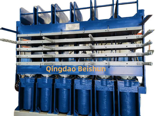 سعر جيد مطبوعة صناعية عالية الجودة لـ 4 طبقات من إطارات المطاط مع ضغط 500 طن وتحكم PLC لإعادة تصنيع إطارات الشاحنات الانترنت