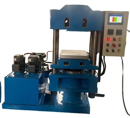 سعر جيد 250mm Plunger Diameter Rubber Vulcanizing Press Machine with Manual Operation and 57.6kw×2 Heating Power الانترنت