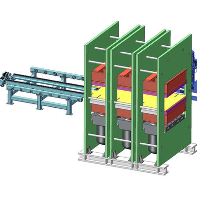 سعر جيد معدات تصنيع المواد المطاطية المقاومة للانزلاق - آلة التشطيب المسطحة تحت ضغط 500 طن - آلة تشكيل المطاطية الآلية للضغط الساخن الانترنت