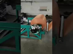 استخدام الحزام الناقل المطاطي الكالندر اضغط على الصفحة المطاطية وطبقة النسيج معا بقوة