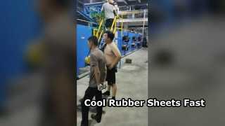 آلة تبريد الدفعة المطاطية لتبريد فعال